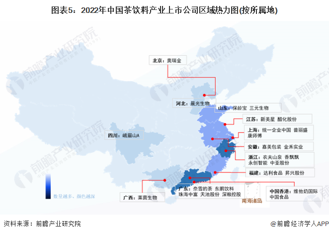 【最全】2022年中国茶饮料行业上市公司全方位对比(附业务布局、业绩对比、业务规(图1)