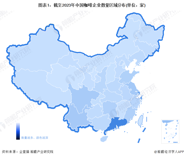 收藏！2023年中国咖啡企业大数据竞争格局(附企业分布、风险分布、投融资集中度等(图1)